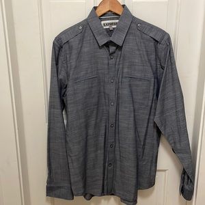 Express Long Sleeve Button Down